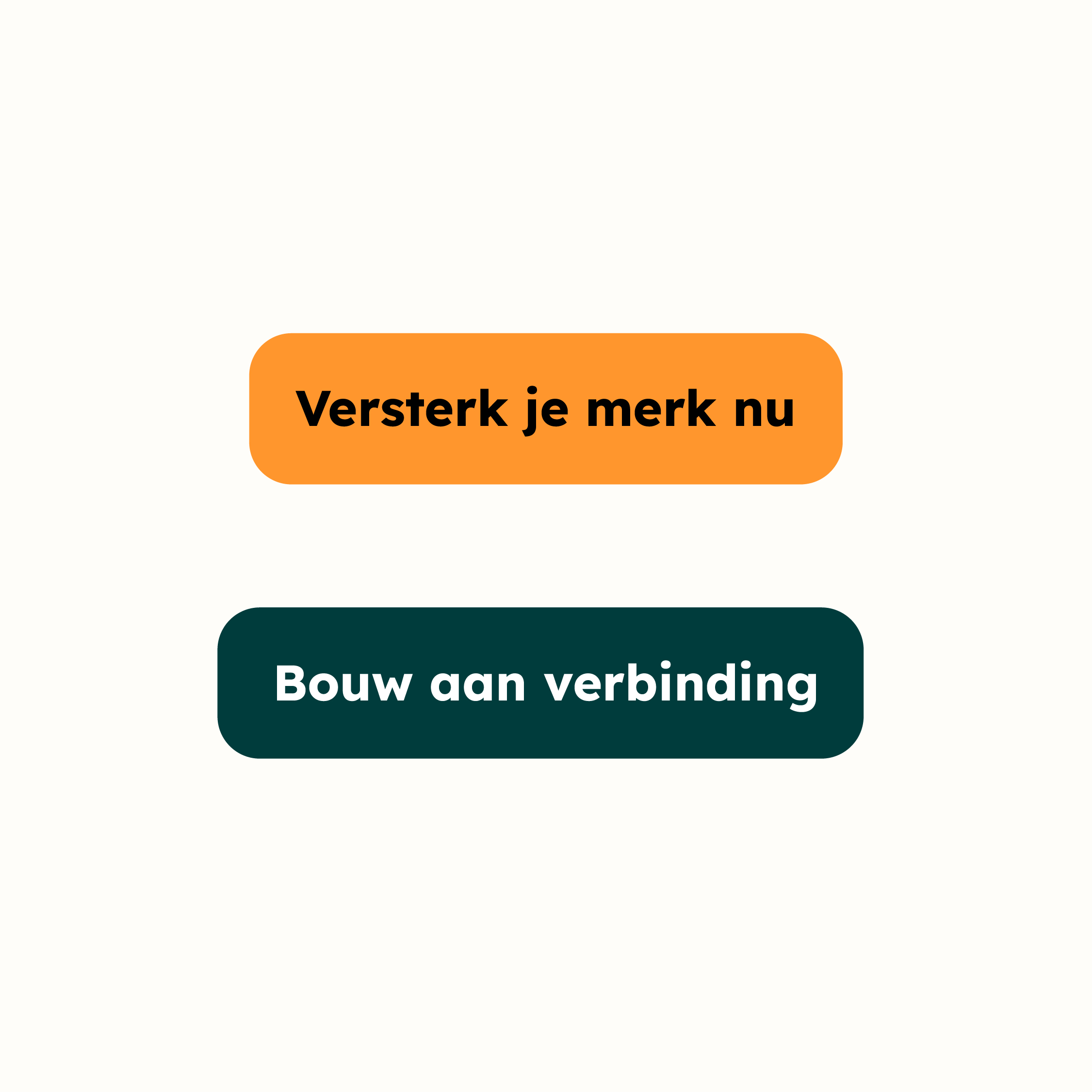 De blije merkontwikkelaar call-to-action